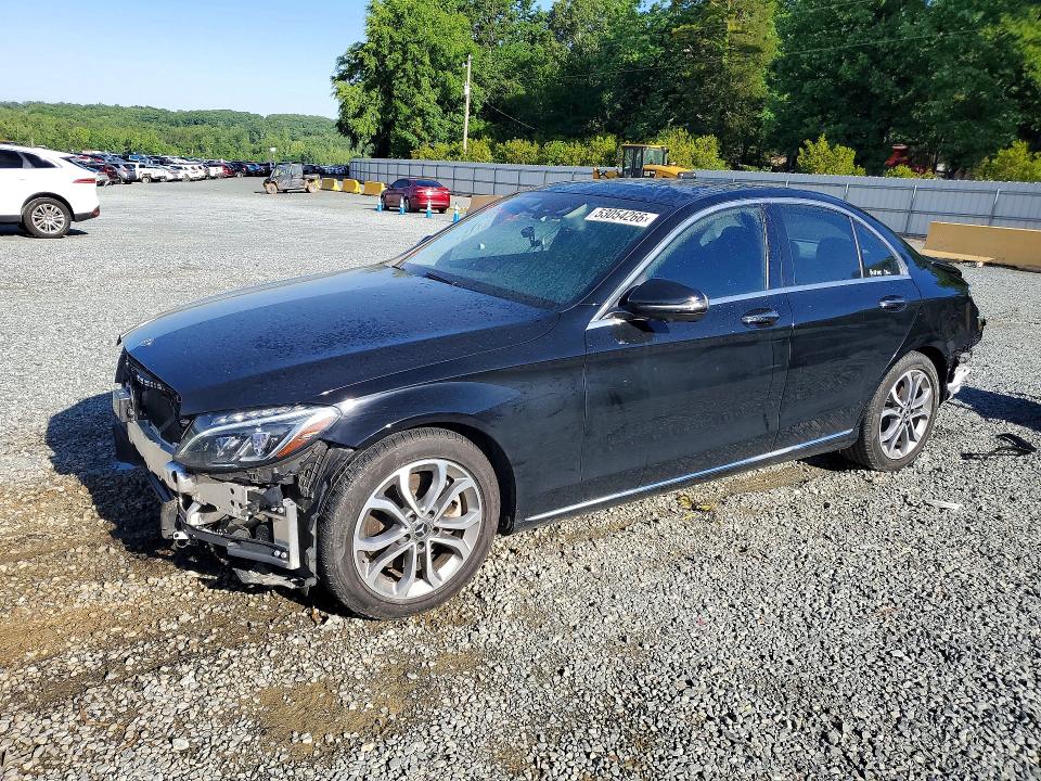 53054266 :رقم المزاد ، 55SWF4JB2HU212118 vin ، 2017 Mercedes-benz C مزاد بيع
