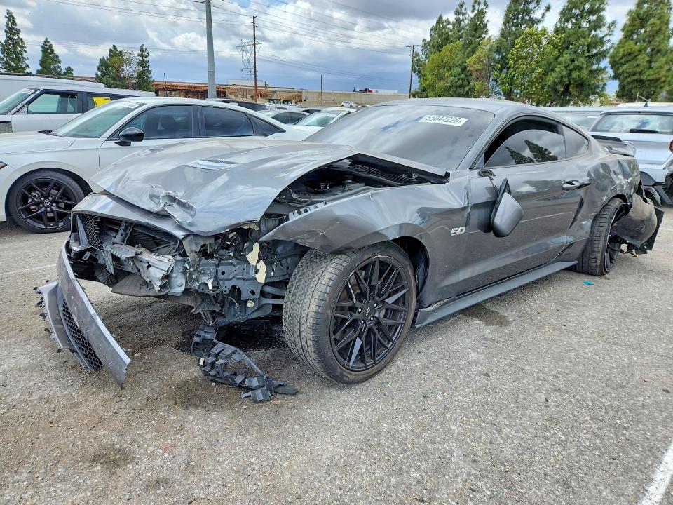 55047226 :رقم المزاد ، 1FA6P8CF2N5101402 vin ، 2022 Ford Mustang مزاد بيع