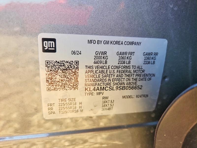 Aukcja sprzedaży 2025 Buick Encore Gx, vin: KL4AMCSL9SB056652, numer aukcji: 52602026