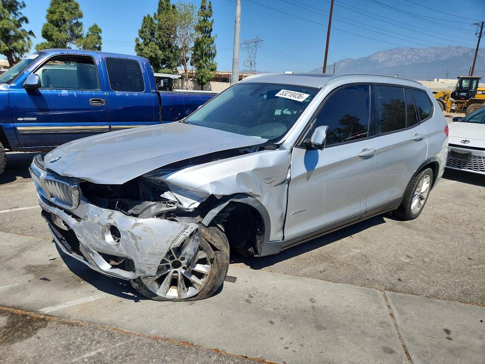 Auction sale of the 2016 Bmw X3, vin: 5UXWX9C54G0D77816, lot number: 53210436