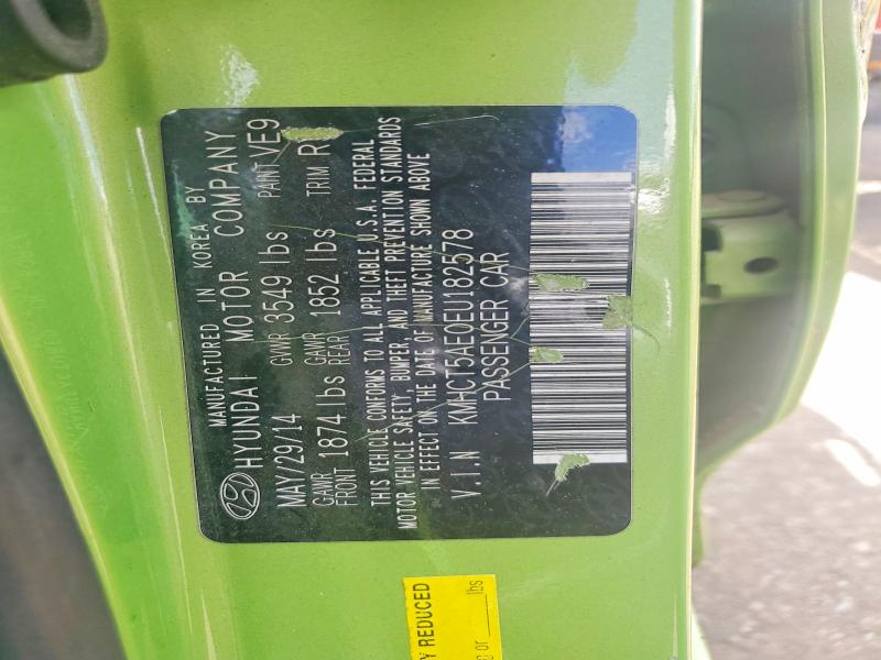 Продаж на аукціоні авто 2014 Hyundai Accent, vin: KMHCT5AE0EU182578, номер лоту: 53569126