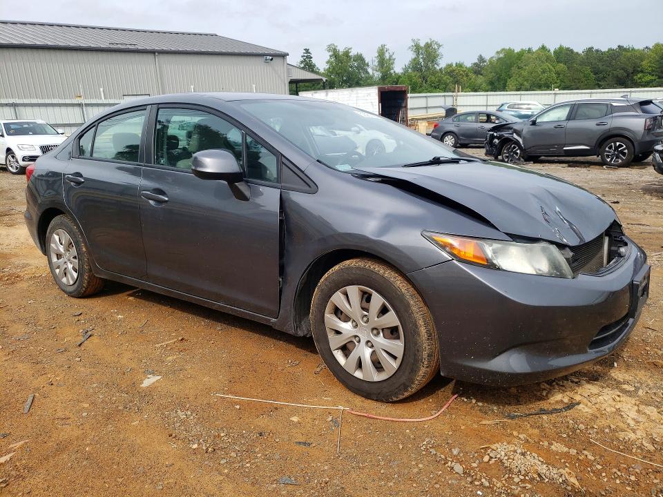 Продажа на аукционе авто 2012 Honda Civic, vin: 19XFB2F54CE357972, номер лота: 52081436