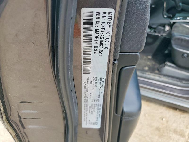 Продаж на аукціоні авто 2021 Jeep Grand Cherokee, vin: 1C4RJEAG1MC713510, номер лоту: 48715056