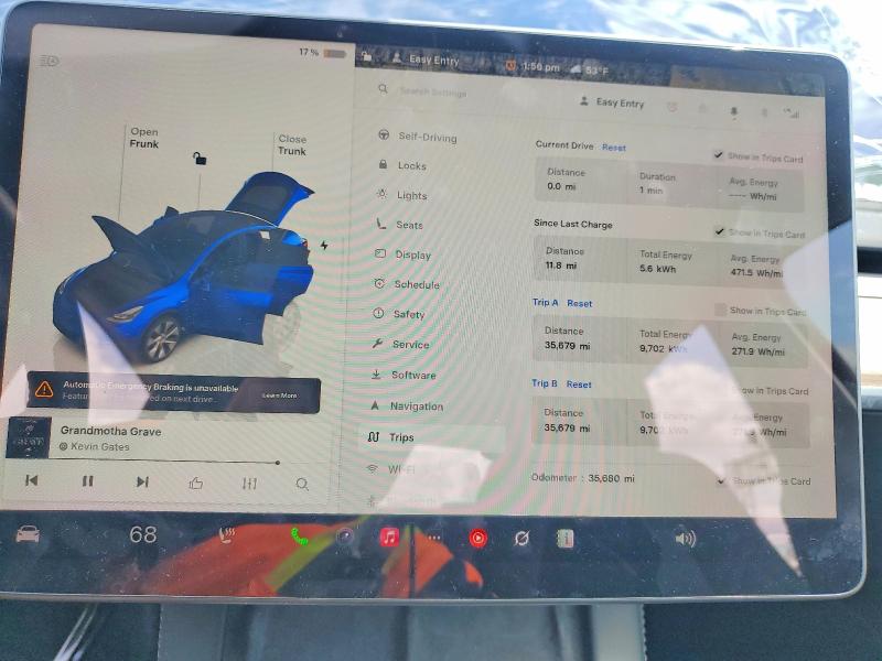 Продажа на аукционе авто 2023 Tesla Model Y, vin: 7SAYGDEEXPF703856, номер лота: 51875276