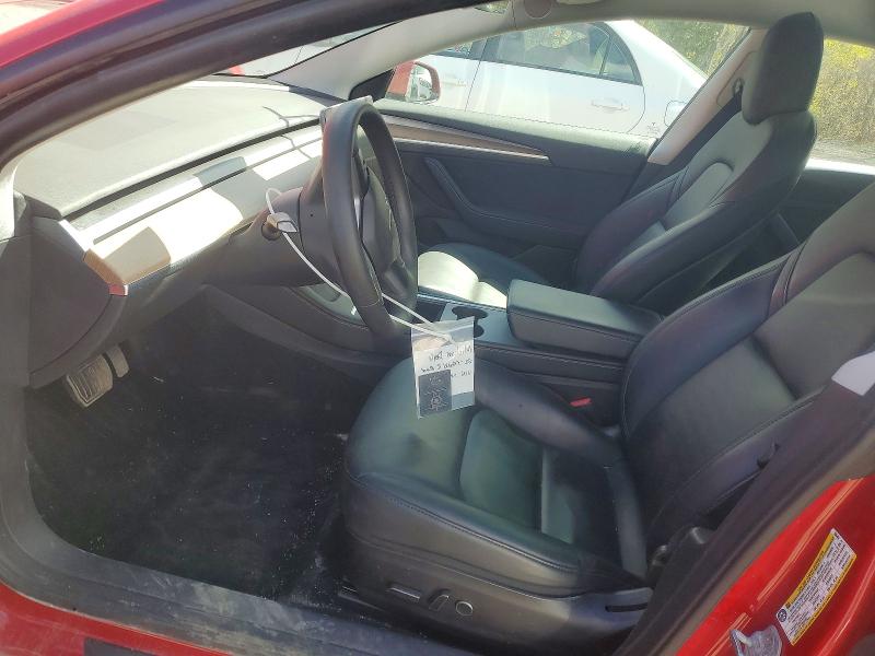 52349976 :رقم المزاد ، 5YJ3E1EB8NF206464 vin ، 2022 Tesla Model 3 مزاد بيع