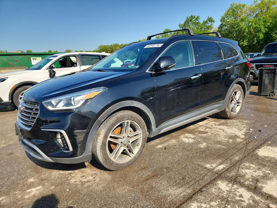 53240776 :رقم المزاد ، KM8SRDHF7JU283405 vin ، 2018 Hyundai Santa Fe مزاد بيع