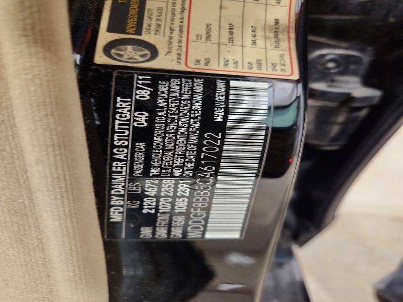 Aukcja sprzedaży 2012 Mercedes-benz C, vin: WDDGF8BB5CA617022, numer aukcji: 51913886