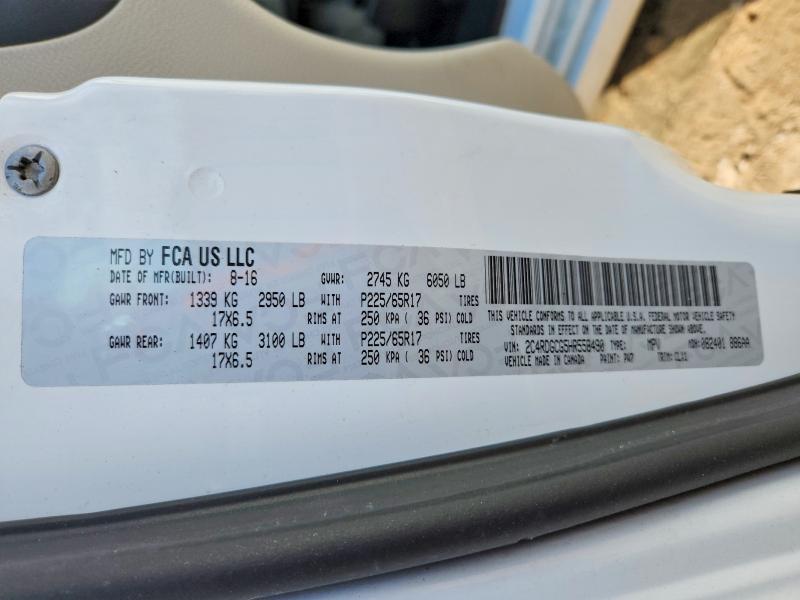 Продаж на аукціоні авто 2017 Dodge Grand Caravan, vin: 2C4RDGCG5HR558490, номер лоту: 52225306