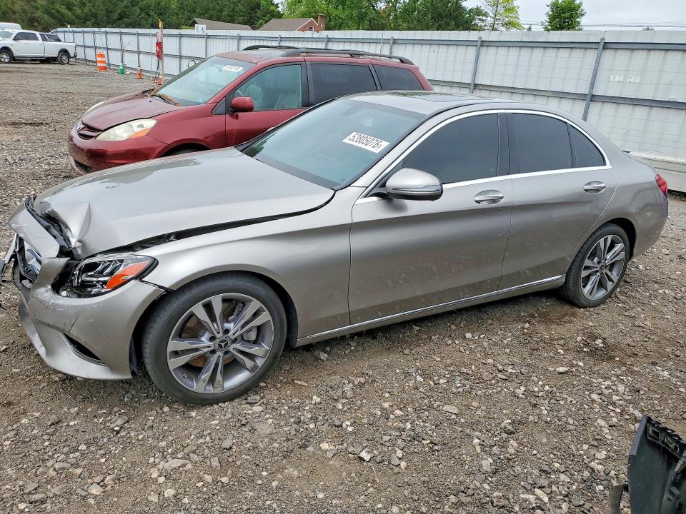 52805076 :رقم المزاد ، 55SWF8DB6KU289648 vin ، 2019 Mercedes-benz C مزاد بيع