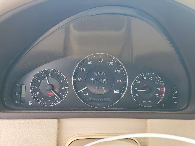 2004 Mercedes-benz Clk მანქანა იყიდება აუქციონზე, vin: WDBTJ65J44F090575, აუქციონის ნომერი: 51761836
