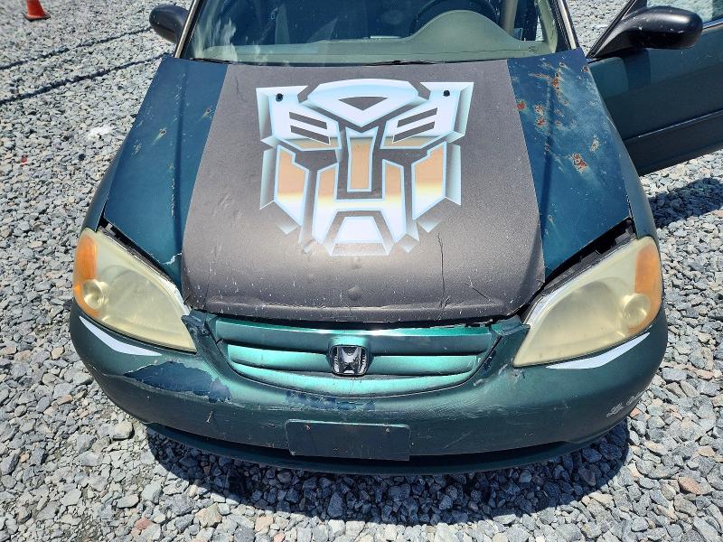 Aukcja sprzedaży 2002 Honda Civic, vin: 2HGES16512H558092, numer aukcji: 53435296