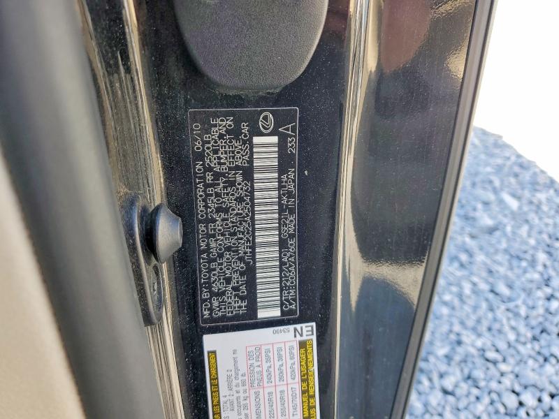 Продажа на аукционе авто 2010 Lexus Is, vin: JTHFE2C25A2504732, номер лота: 53264136