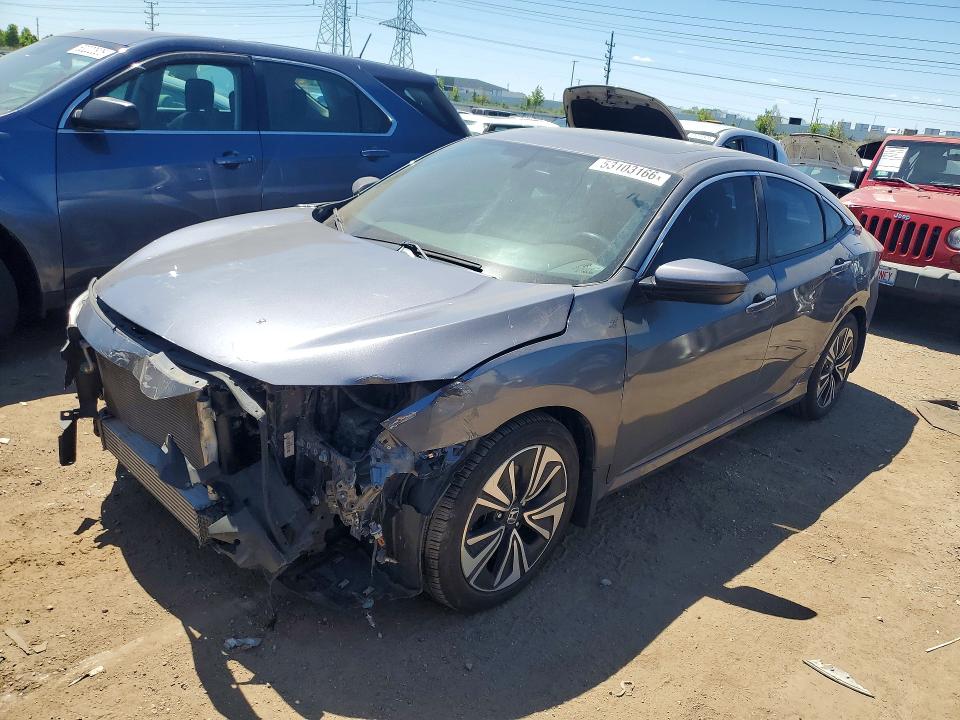2017 Honda Civic მანქანა იყიდება აუქციონზე, vin: 19XFC1F70HE020277, აუქციონის ნომერი: 53103166