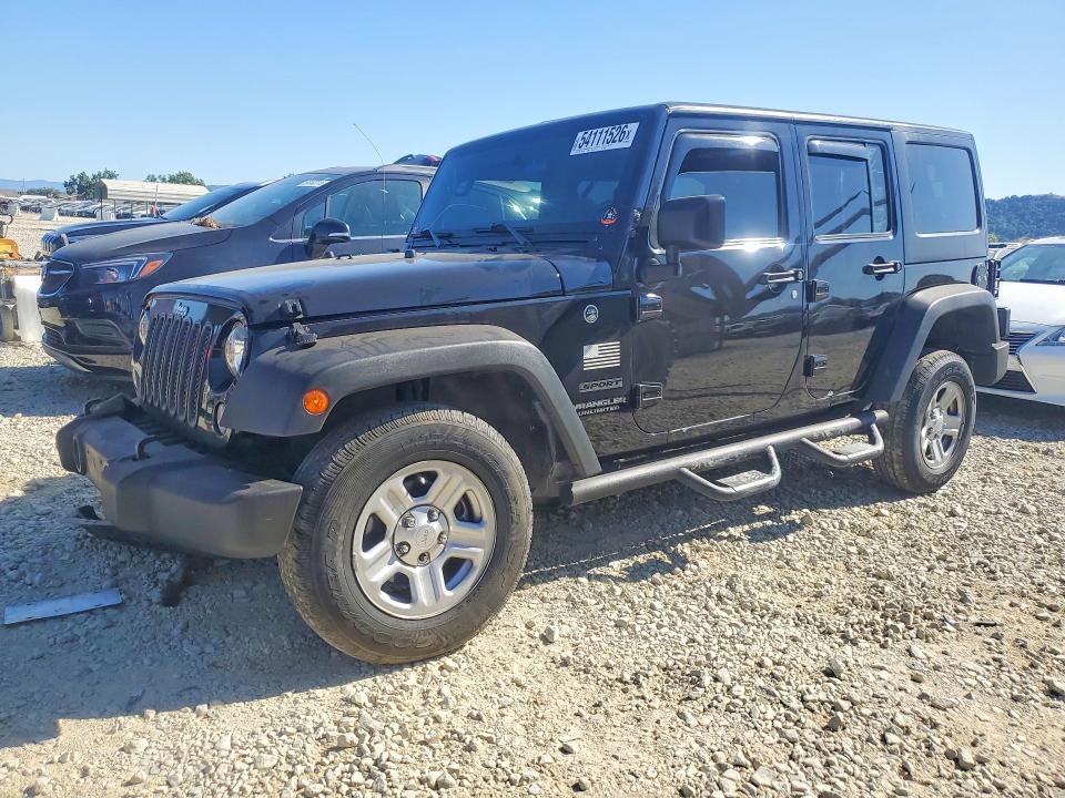 Aukcja sprzedaży 2016 Jeep Wrangler Unlimited, vin: 1C4BJWDG1GL155066, numer aukcji: 54111526