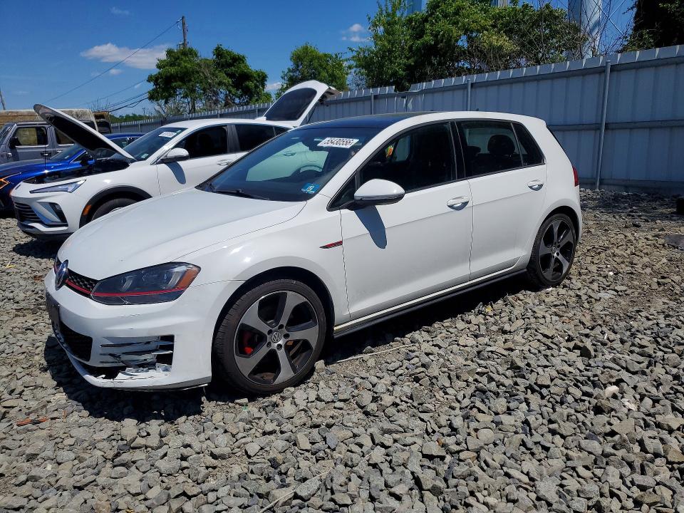 55430556 :رقم المزاد ، 3VW4T7AU1FM037130 vin ، 2015 Volkswagen Gti مزاد بيع
