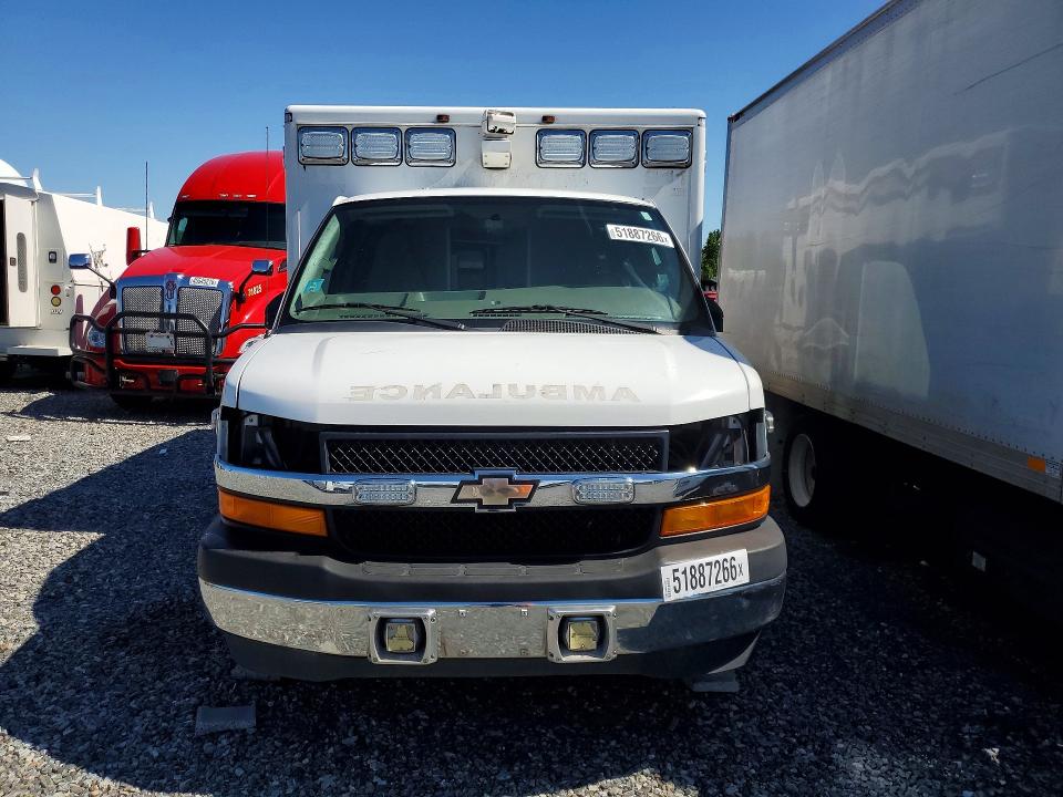 51887266 :رقم المزاد ، 1GB3GRCG6K1255632 vin ، 2019 Chev Express G3500 مزاد بيع