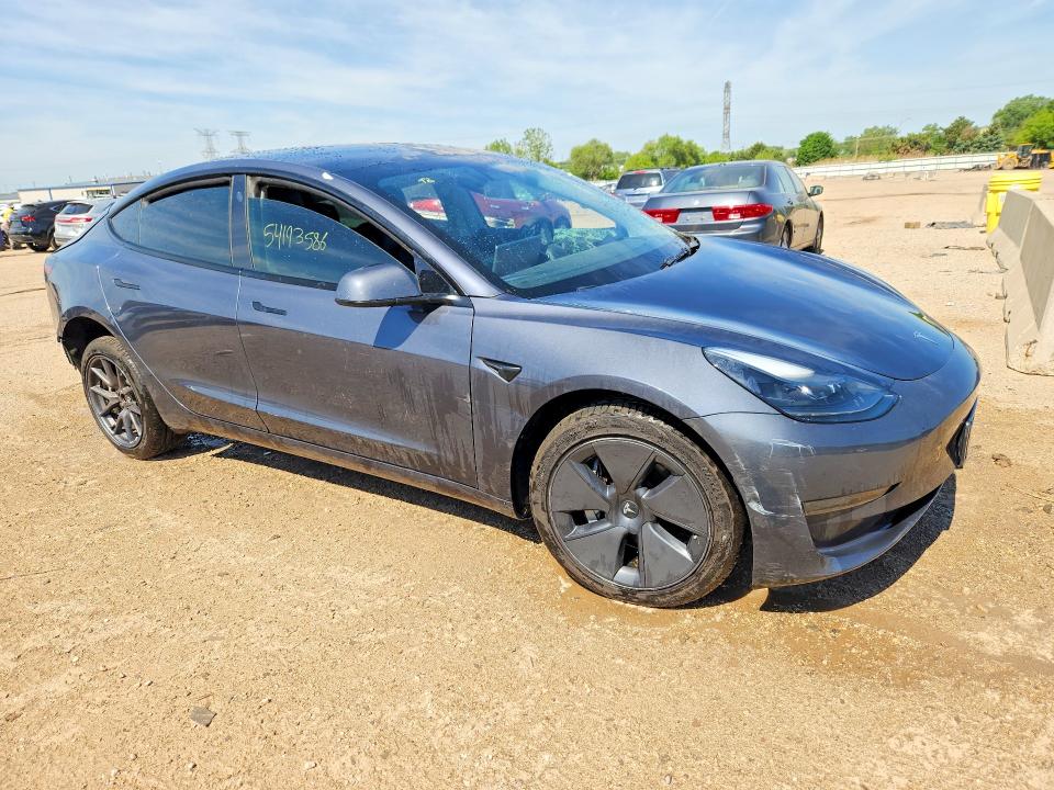2023 Tesla Model 3 მანქანა იყიდება აუქციონზე, vin: 5YJ3E1EA6PF398400, აუქციონის ნომერი: 54193586