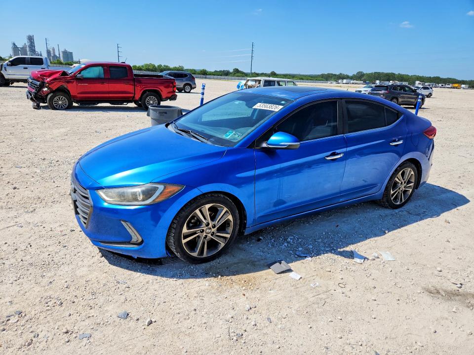 Auction sale of the 2017 Hyundai Elantra, vin: 5NPD84LFXHH069567, lot number: 53563826