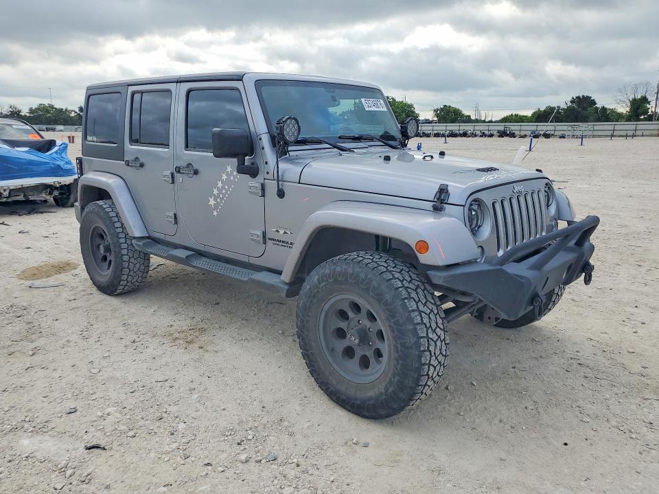 53746876 :رقم المزاد ، 1C4BJWEG4GL155500 vin ، 2016 Jeep Wrangler Unlimited مزاد بيع