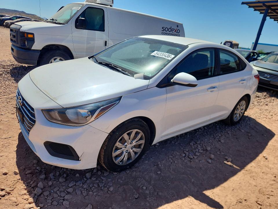 2019 Hyundai Accent მანქანა იყიდება აუქციონზე, vin: 3KPC24A33KE073039, აუქციონის ნომერი: 54330436