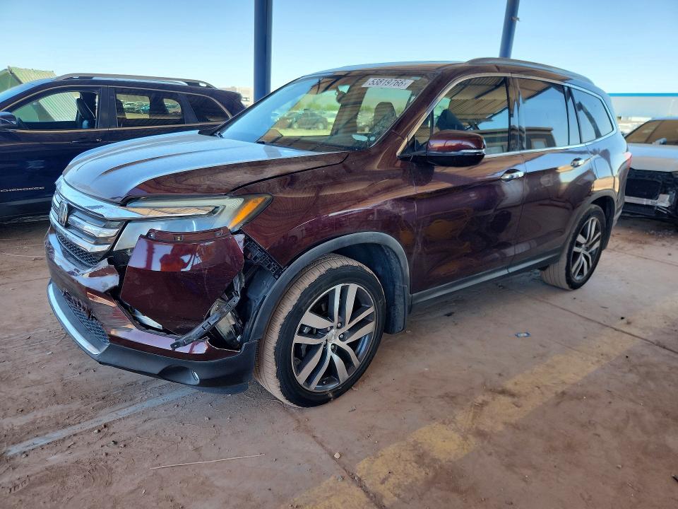 53819766 :رقم المزاد ، 5FNYF5H94HB015549 vin ، 2017 Honda Pilot مزاد بيع