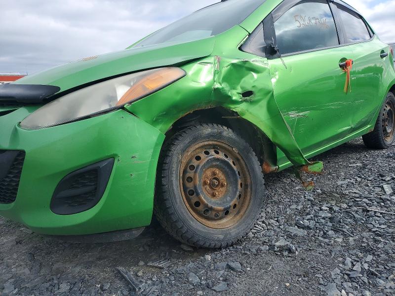 52687346 :رقم المزاد ، JM1DE1HY9B0119994 vin ، 2011 Mazda Mazda 2 مزاد بيع