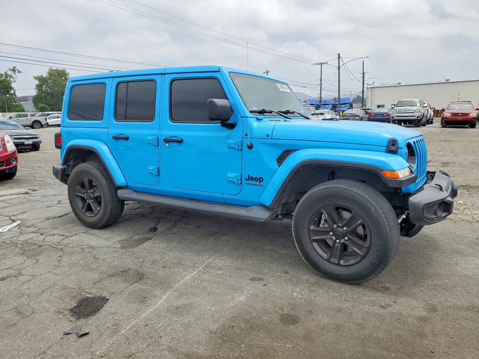 Продажа на аукционе авто 2021 Jeep Wrangler Unlimited, vin: 1C4HJXEGXMW601028, номер лота: 53996546