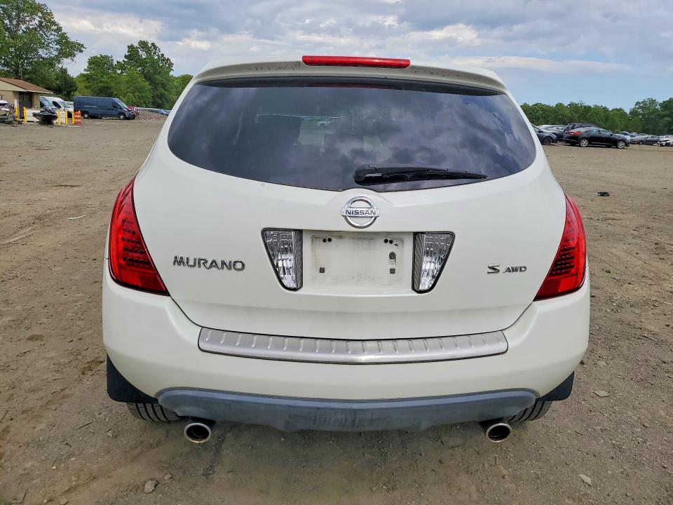 Продажа на аукционе авто 2006 Nissan Murano, vin: JN8AZ08W76W521245, номер лота: 53671806