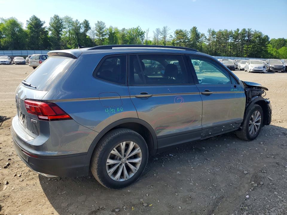 Продажа на аукционе авто 2020 Volkswagen Tiguan, vin: 3VV0B7AX6LM140555, номер лота: 54010336
