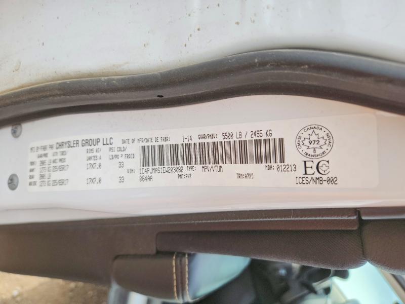 Продажа на аукционе авто 2014 Jeep Cherokee, vin: 1C4PJMAS1EW203082, номер лота: 54517166