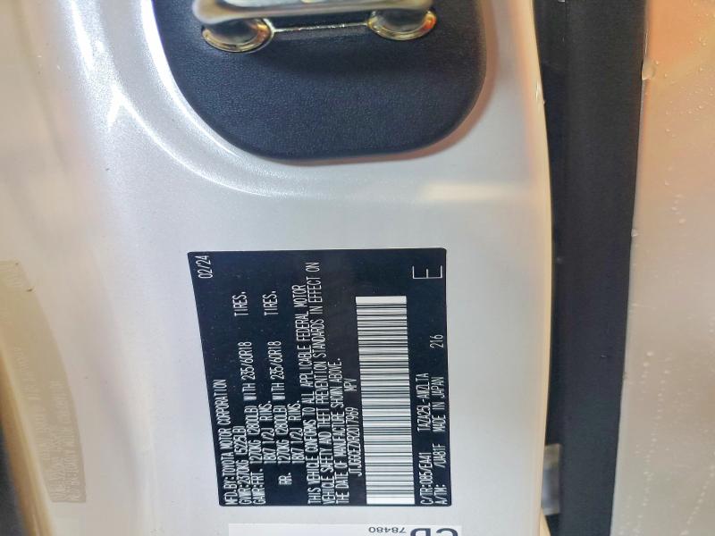 Продажа на аукционе авто 2024 Lexus Nx, vin: JTJGGCEZXR2017969, номер лота: 52672446