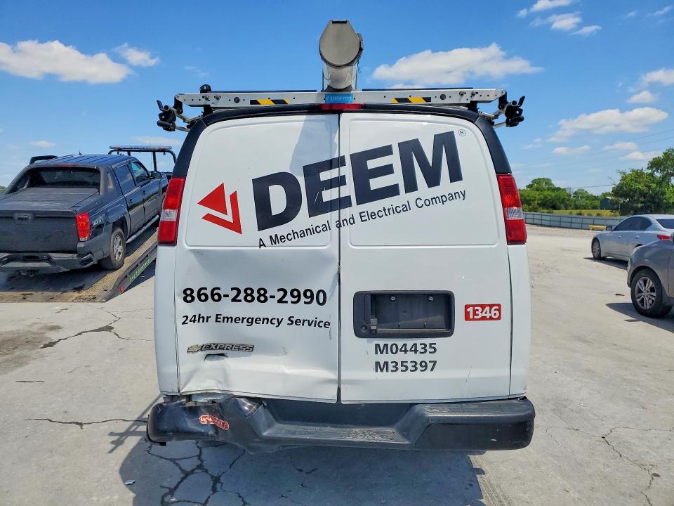 2019 Chevrolet Expres2500 მანქანა იყიდება აუქციონზე, vin: 1GCWGAFP5K1367652, აუქციონის ნომერი: 52075006