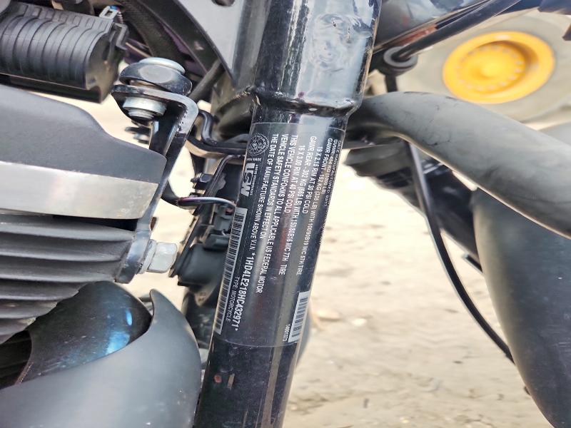 Продаж на аукціоні авто 2017 Harley-davidson Xl883, vin: 1HD4LE218HC432971, номер лоту: 52892926