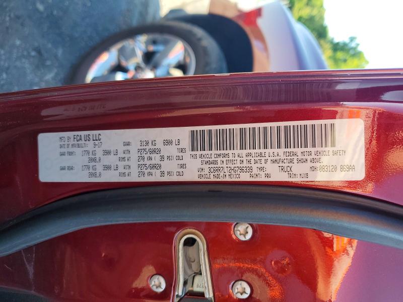 Продаж на аукціоні авто 2017 Ram 1500, vin: 3C6RR7LT2HG796339, номер лоту: 54803216