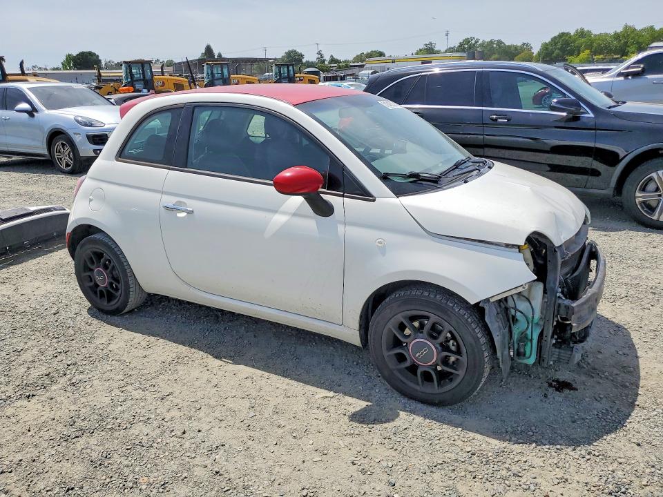 Aukcja sprzedaży 2015 Fiat 500, vin: 3C3CFFAR1FT598286, numer aukcji: 51842836