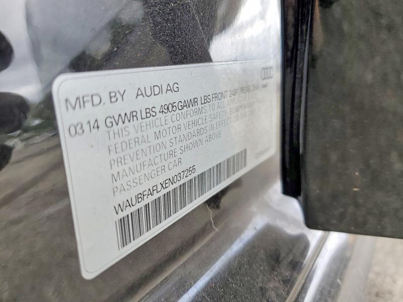 Aukcja sprzedaży 2014 Audi A4, vin: WAUBFAFLXEN037255, numer aukcji: 52092406