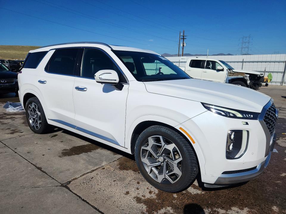 53032436 :رقم المزاد ، KM8R7DHE3MU192387 vin ، 2021 Hyundai Palisade مزاد بيع