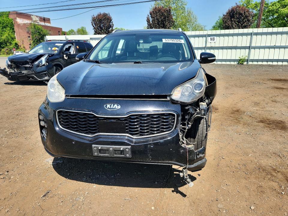 2017 Kia Sportage მანქანა იყიდება აუქციონზე, vin: KNDPRCA66H7184341, აუქციონის ნომერი: 53790326