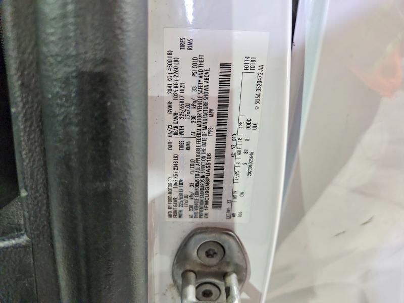 Продажа на аукционе авто 2023 Ford Escape, vin: 1FMCU9GN6PUA55106, номер лота: 54538456