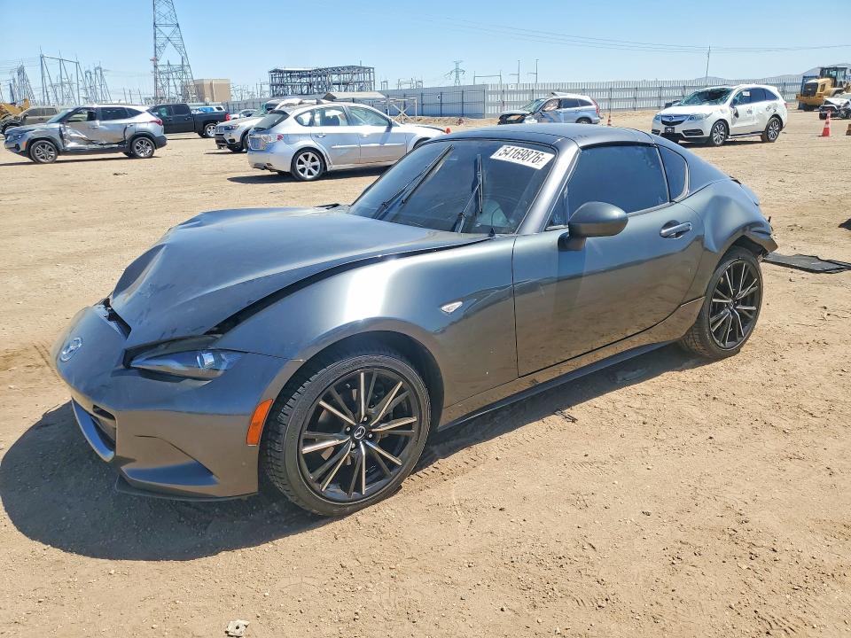 54169876 :رقم المزاد ، JM1NDAM72R0607988 vin ، 2024 Mazda Mx-5 Miata مزاد بيع