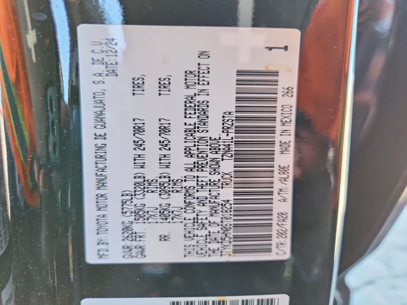 Продажа на аукционе авто 2025 Toyota Tacoma, vin: 3TYKD5HN0ST018254, номер лота: 52725496