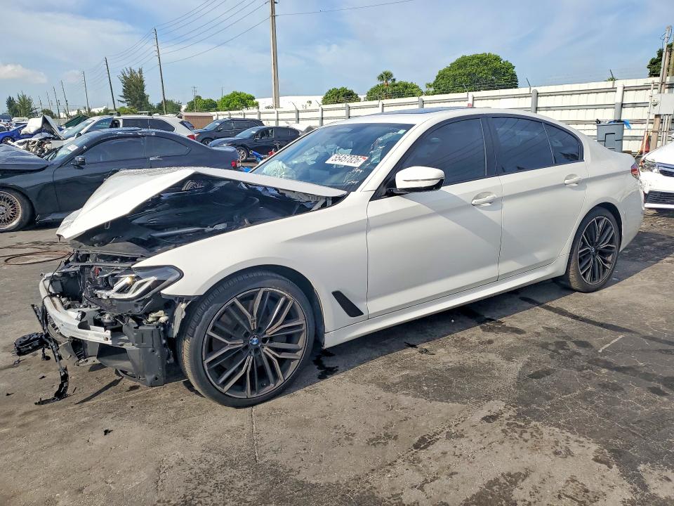 2021 Bmw 540 მანქანა იყიდება აუქციონზე, vin: WBA53BJ06MWX35167, აუქციონის ნომერი: 55457826
