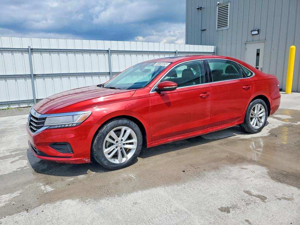54134826 :رقم المزاد ، 1VWBA7A31MC010965 vin ، 2021 Volkswagen Passat مزاد بيع