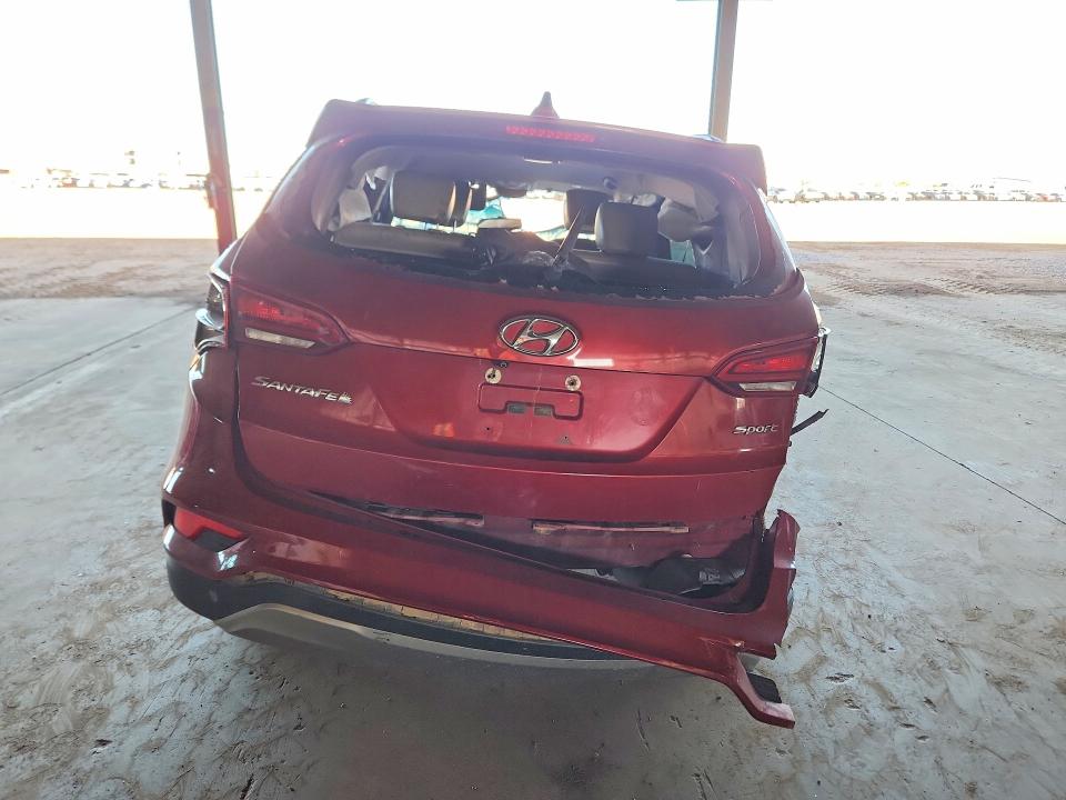 2017 Hyundai Santa Fe Sport მანქანა იყიდება აუქციონზე, vin: 5XYZU3LB9HG418136, აუქციონის ნომერი: 49298936