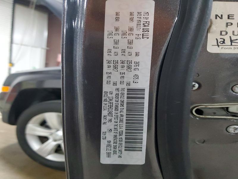Продаж на аукціоні авто 2017 Jeep Patriot, vin: 1C4NJRFB9HD124837, номер лоту: 52409036