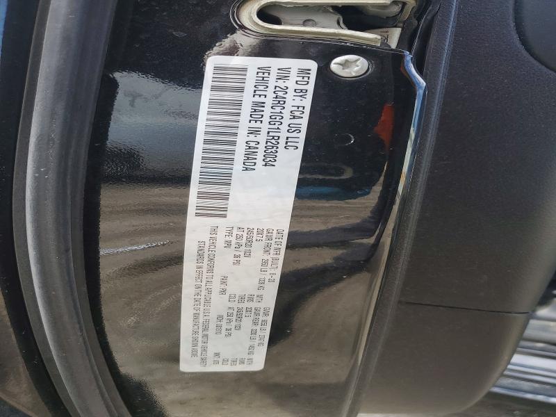 2020 Chrysler Pacifica მანქანა იყიდება აუქციონზე, vin: 2C4RC1GG1LR263034, აუქციონის ნომერი: 54051136
