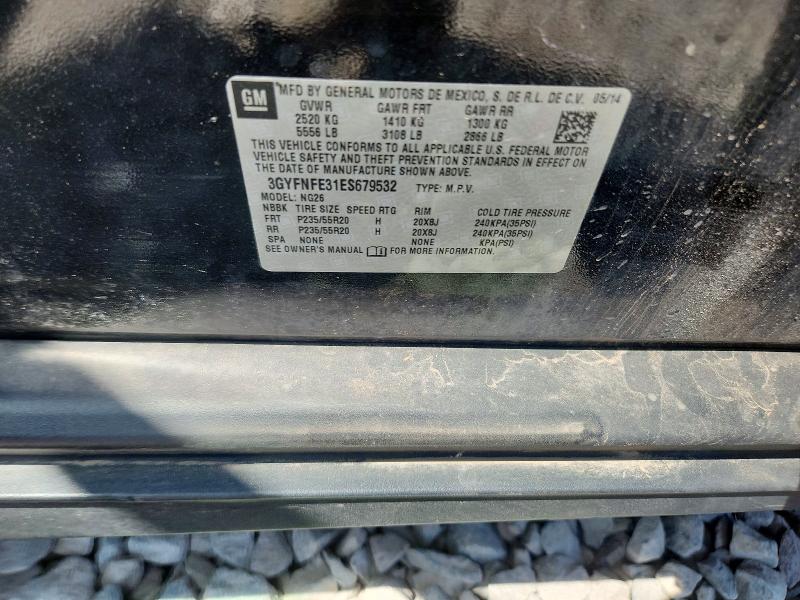 Продаж на аукціоні авто 2014 Cadillac Srx, vin: 3GYFNFE31ES679532, номер лоту: 53871716