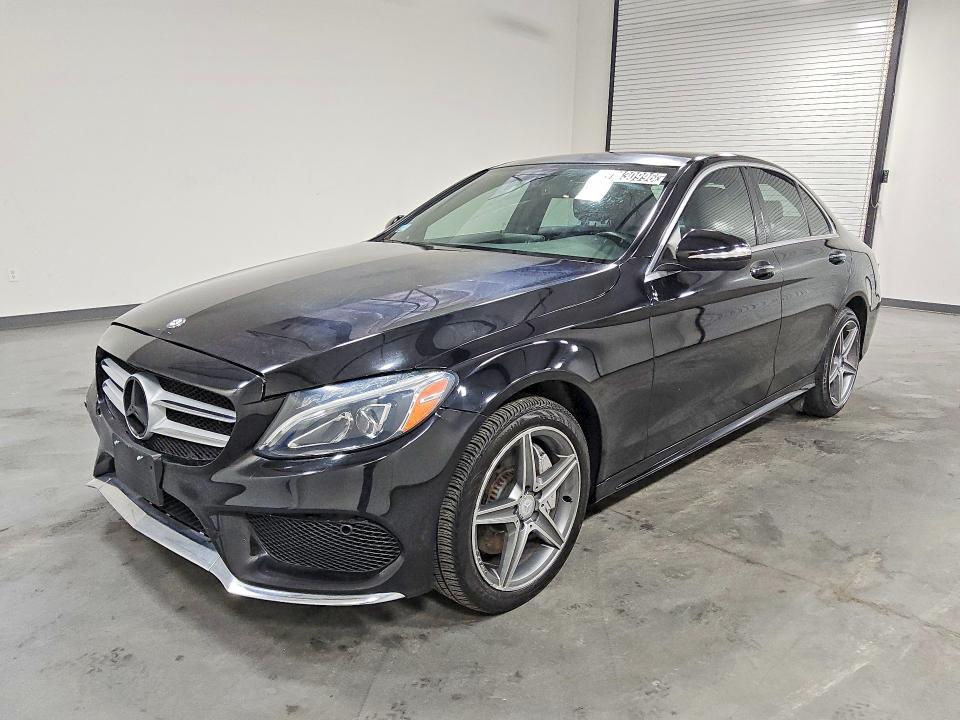 2015 Mercedes-benz C მანქანა იყიდება აუქციონზე, vin: 55SWF4KB8FU014073, აუქციონის ნომერი: 51430996