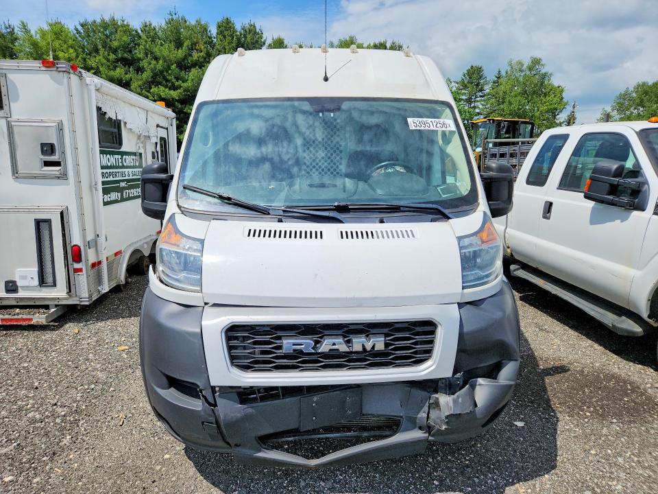 53951256 :رقم المزاد ، 3C6TRVDG8LE126018 vin ، 2020 Ram Promaster 2500 مزاد بيع