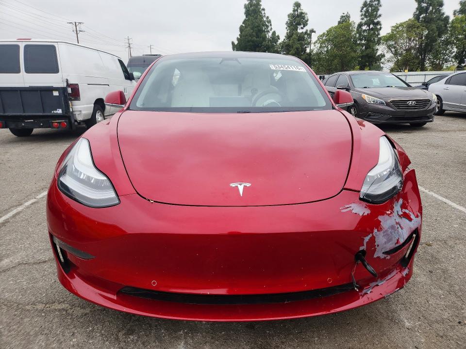 2020 Tesla Model 3 მანქანა იყიდება აუქციონზე, vin: 5YJ3E1EA1LF793367, აუქციონის ნომერი: 53454116